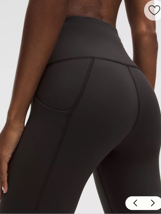 lululemon athletica Pants - Size 8 Lululemon High Rise Wunder Train leggings with pockets, black